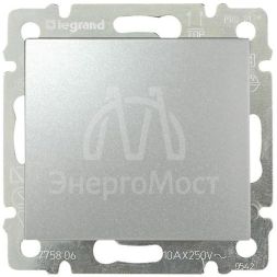 Механизм выключателя 1-кл. СП Valena 10А IP31 250В алюм. Leg 770101