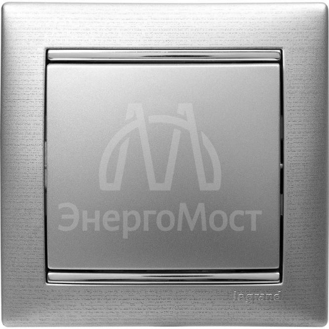 Механизм выключателя 1-кл. СП Valena 10А IP31 250В алюм. Leg 770101