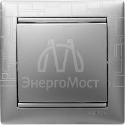 Механизм выключателя 1-кл. СП Valena 10А IP31 250В алюм. Leg 770101