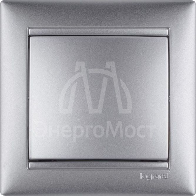 Механизм выключателя 1-кл. СП Valena 10А IP31 250В алюм. Leg 770101