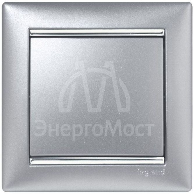 Механизм выключателя 1-кл. СП Valena 10А IP31 250В алюм. Leg 770101