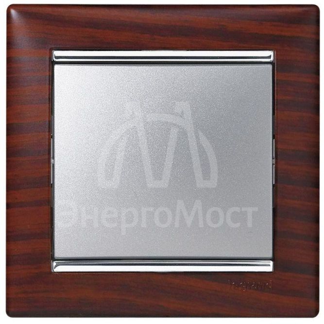 Механизм выключателя 1-кл. СП Valena 10А IP31 250В алюм. Leg 770101