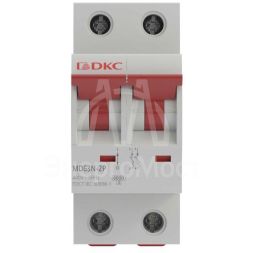 Выключатель автоматический модульный 2п C 25А 6кА MD63N YON MD63N-2PC25