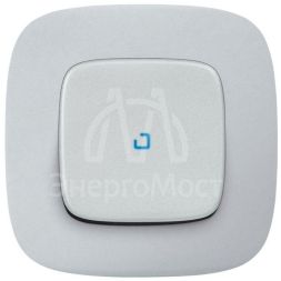 Механизм переключателя 1-кл. СП Valena In&#039;matic 10А IP20 250В 10AX безвинт. зажимы сер. Leg 752016