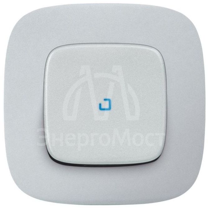 Механизм переключателя 1-кл. СП Valena In&amp;#039;matic 10А IP20 250В 10AX безвинт. зажимы сер. Leg 752016