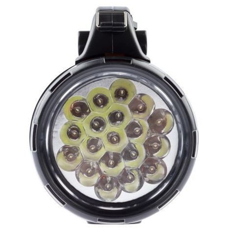 Фонарь-прожектор PA-601 АЛЬФА 19LED+24LED аккум. литий 3А.ч ЗУ 220В+12В (инд. упак.) ЭРА Б0031036