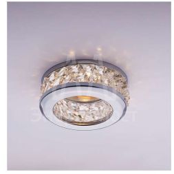 Светильник Sorento 51 1 05 штампов. с огран. стеклом MR16 хром ИТАЛМАК IT8507