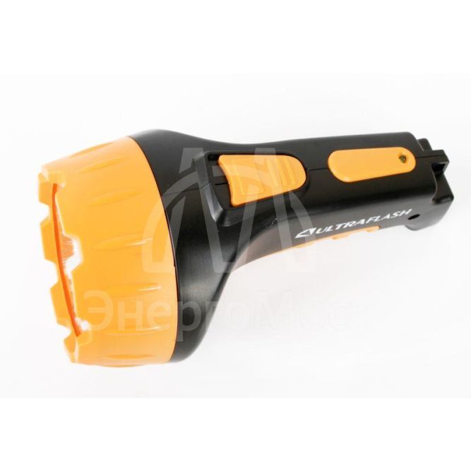 Фонарь LED 3815 (аккум 220В черн./желт. 15 LED; 2 режима SLA пласт. короб) Ultraflash 9217