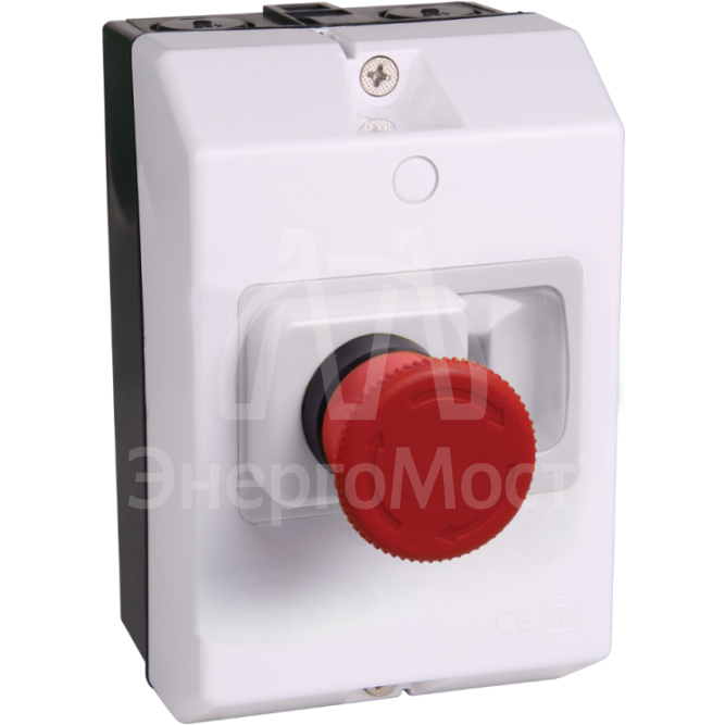 Оболочка защитная с кнопкой &amp;quot;СТОП&amp;quot; IP55 КЭАЗ 269917