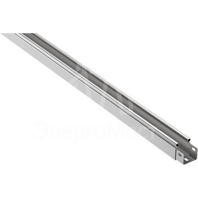 Лоток листовой неперфорированный 50х50 L3000 сталь 1мм IEK CLN10-050-050-100-3