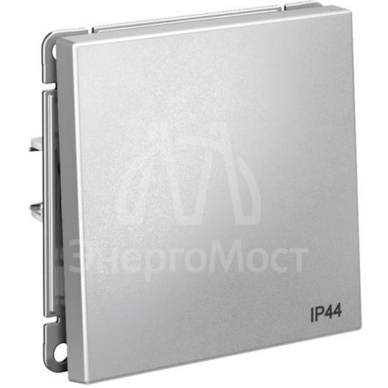Переключатель 1-кл. ArtGallery IP44 10AX механизм алюм. SE GAL440361
