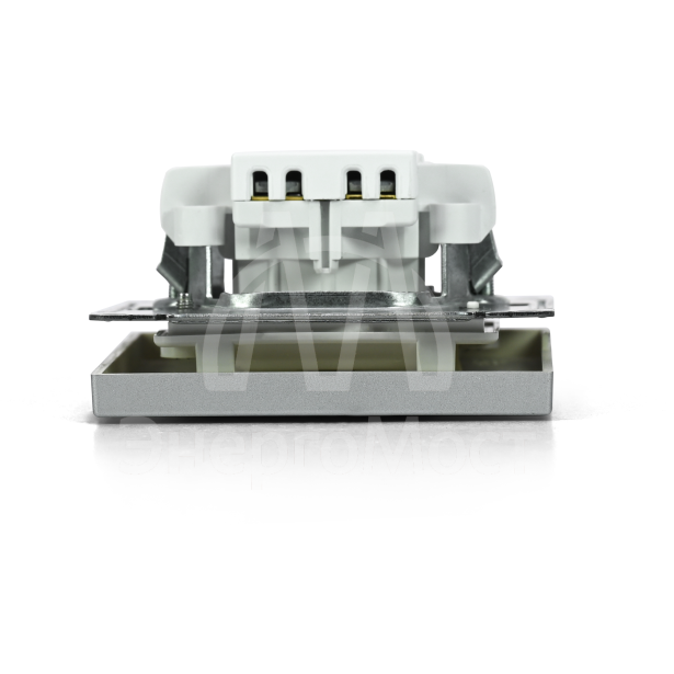 Переключатель 1-кл. ArtGallery IP44 10AX механизм алюм. SE GAL440361