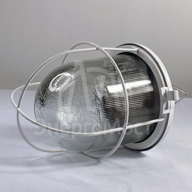 Светильник НСП 02-100-002 &amp;quot;Желудь А&amp;quot; IP52 корпус с решеткой серый Элетех 1005550306