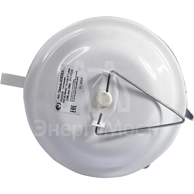 Светильник НСП 02-100-002 &amp;quot;Желудь А&amp;quot; IP52 корпус с решеткой серый Элетех 1005550306