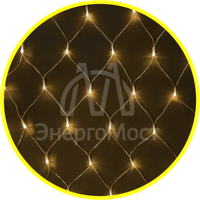 Гирлянда 61 854 NGF-N01-240WW-12-2x1.5m-230-TR-IP44 Navigator 61854