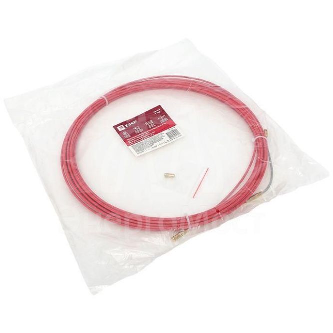 Протяжка кабельная стеклопруток 3.5мм со смен. наконеч. 15м PROxima EKF ft-fg-15