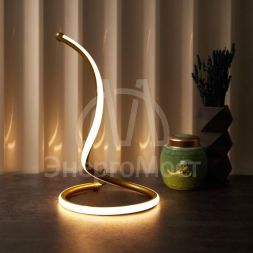 Светильник светодиодный декоративный Spiral Uno 2Вт 3000К 5В зол. Rexant 609-032