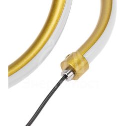 Светильник светодиодный декоративный Spiral Uno 2Вт 3000К 5В зол. Rexant 609-032