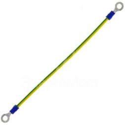 Поводок заземления L-200/4мм 2 наконечн. EKF ak-3-6
