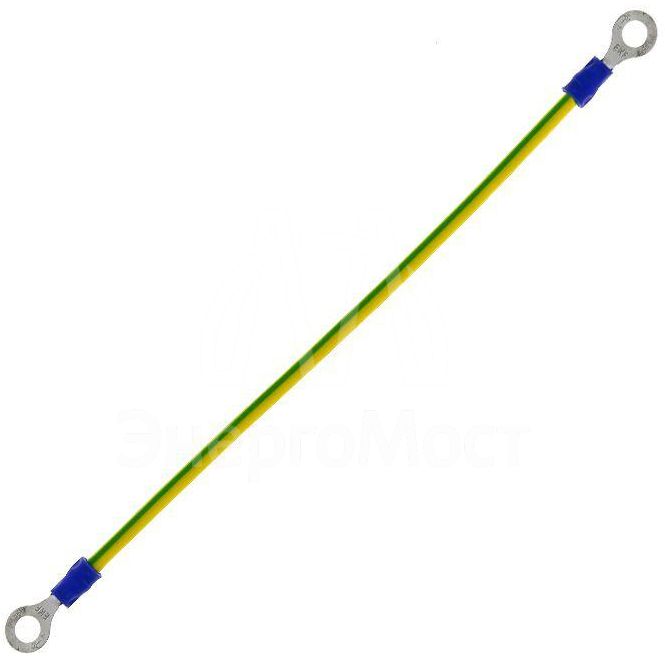 Поводок заземления L-200/4мм 2 наконечн. EKF ak-3-6