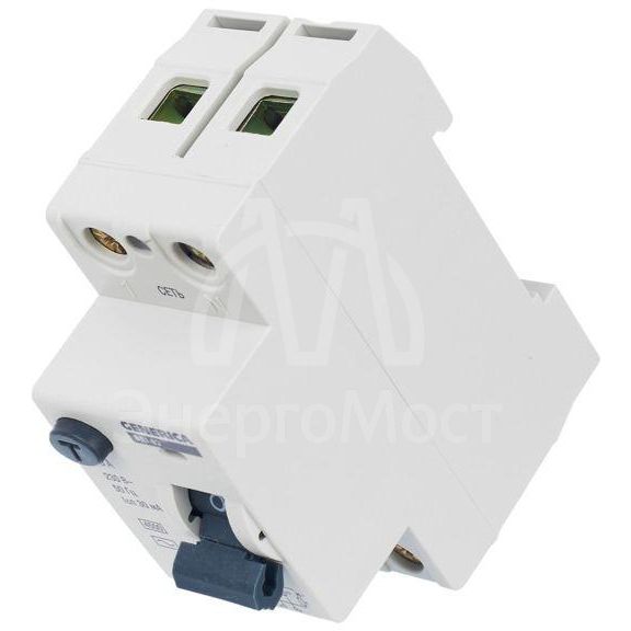 Выключатель дифференциального тока (УЗО) 2п 40А 30мА тип AC ВД1-63 GENERICA IEK MDV15-2-040-030