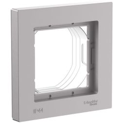 Рамка 1-м AtlasDesign Aqua IP44 алюм. SE ATN440301
