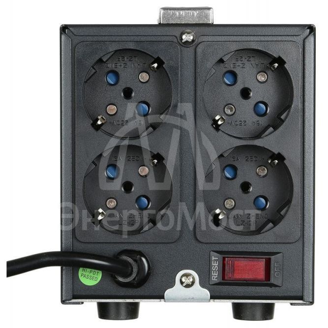 Стабилизатор напряжения AVR-2000 1200Вт 2000В.А IPPON 551689