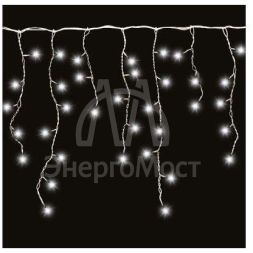 Гирлянда &amp;quot;Сосульки&amp;quot; IC80LD-WW-E 80LED 2м бел. SHlights 4690601041197