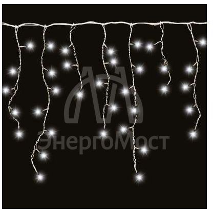 Гирлянда &amp;quot;Сосульки&amp;quot; IC80LD-WW-E 80LED 2м бел. SHlights 4690601041197