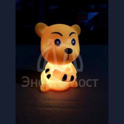 Фигура светодиодная &amp;quot;Тигр&amp;quot;-символ 2022 года 8x7см светодиод RGB переливается разными оттенками батарейки AG13х3 (включены в комплект) Космос KOCNL-EL106(2022)