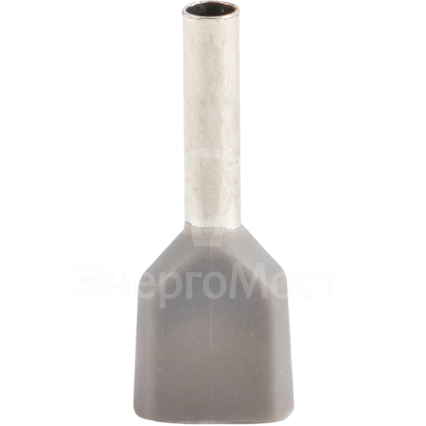 Наконечник штыревой втулочный изол. НШвИ(2) 0.75-8 (уп.50шт) EKF nhvi2-0.75-8