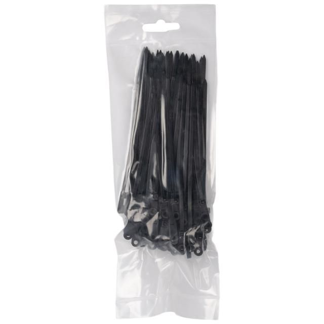 Хомут кабельный PCT-S 3.6х150-100BL 3.6х150 PA6.6 черн.(уп.100шт) JazzWay 5055612