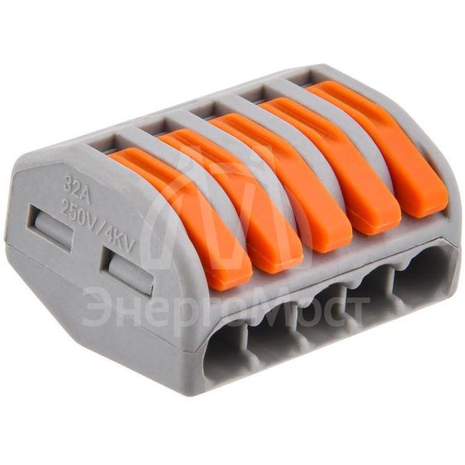 Клемма строительно-монтажная СМК 222-415 (уп.50шт) GENERICA UKZ20-415-050-G