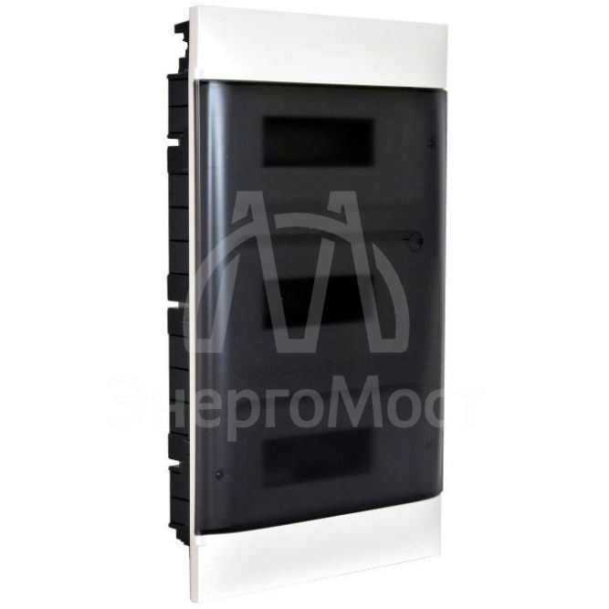 Щиток пластиковый встраиваемый Practibox S 3х12 дым. дверь Leg 135553