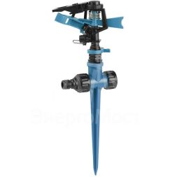 Разбрызгиватель 360град. импульсный вращ. пластик. (12/48) Green Apple Б0003105