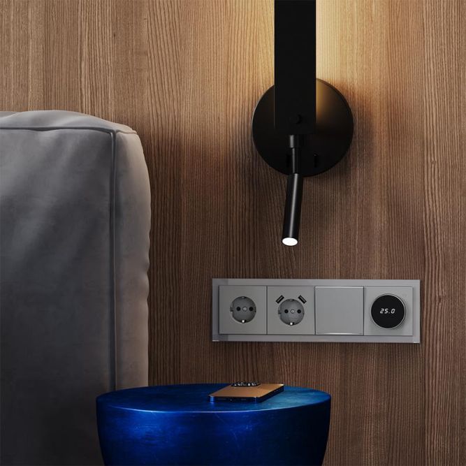 Рамка 4-м S70 стеклян. сталь Voltum VLS110405