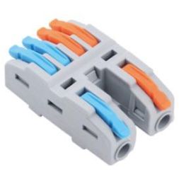 Клемма монтажная СМК PTC-2P 4224 450В 32А 0.08-2.5(4.0)кв.мм JazzWay 5074002
