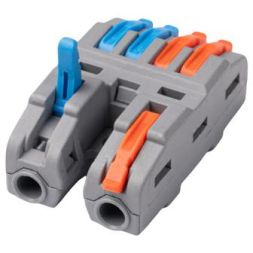 Клемма монтажная СМК PTC-2P 4224 450В 32А 0.08-2.5(4.0)кв.мм JazzWay 5074002
