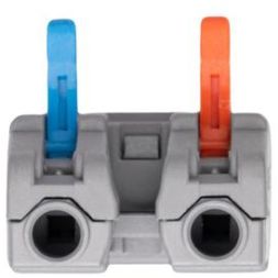 Клемма монтажная СМК PTC-2P 4224 450В 32А 0.08-2.5(4.0)кв.мм JazzWay 5074002