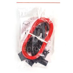 Комплект крепежа в водосточную трубу в 1 нитку 20 м (трос+крепежи) EXTHERM DRAIN/1