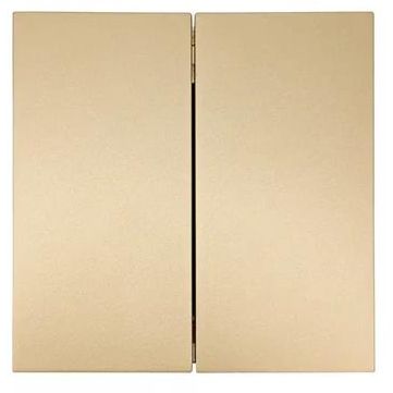 Выключатель 2-кл. СП ZIMA IP20 10А безвинт. зажим зол. LEZARD 704-3688-101QC