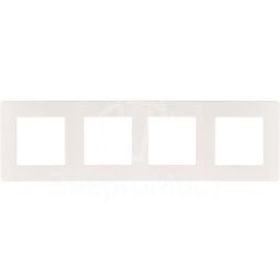 Рамка 4-м 12-5104-01 сатин бел. Эра Б0052529