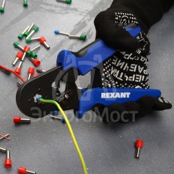 Кримпер для обжима штырьевых након. 0.08-6.0кв.мм (HT-866; HSC8 6-6) Rexant 12-3205