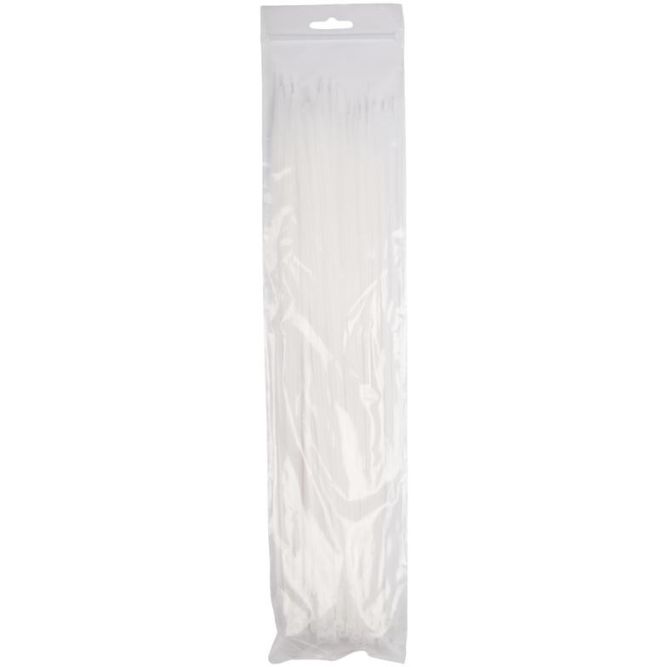 Хомут кабельный PCT 3.6х350-100WH 3.6х350 PA6.6 бел.(уп.100шт) JazzWay 5053885