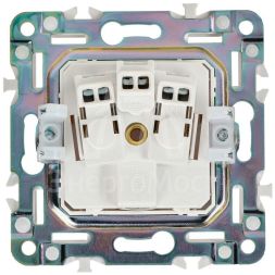 Розетка SKANDY 16А с заземл. защ. штроки б/к SK-R06W арктич. бел. IEK SK-R14-16-1-K01