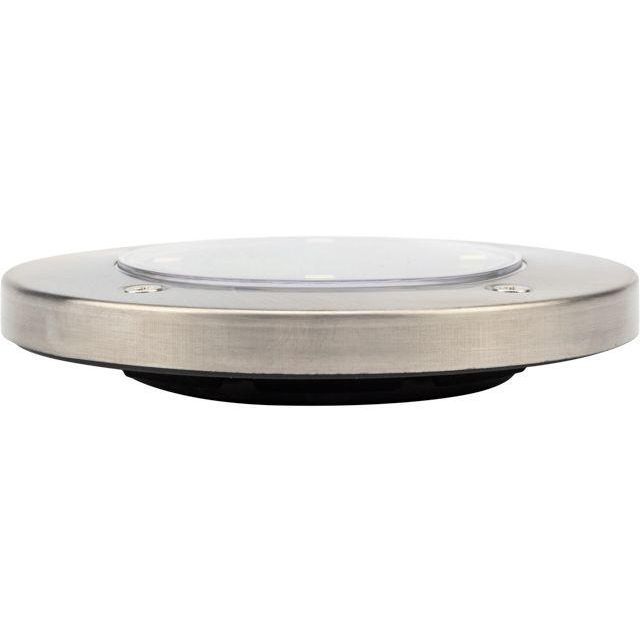 Светильник светодиодный Взлетные Огни IP65 6500К холод. бел. с солнечн. панелью и аккумулятором монтаж в грунт Lamper 602-246