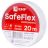 Изолента ПВХ 19мм (рул.20м) бел. SafeFlex EKF plc-iz-sf-w