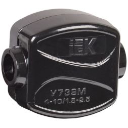 Зажим ответвительный У-739М (4-10/1.5-2.5кв.мм) IP20 IEK UKZ-ZO-739M