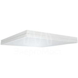 Светильник светодиодный ДВО-1002 36Вт 4000К IP54 595х595х55 опал панель EKF LPL-1002-O-36-4000-54