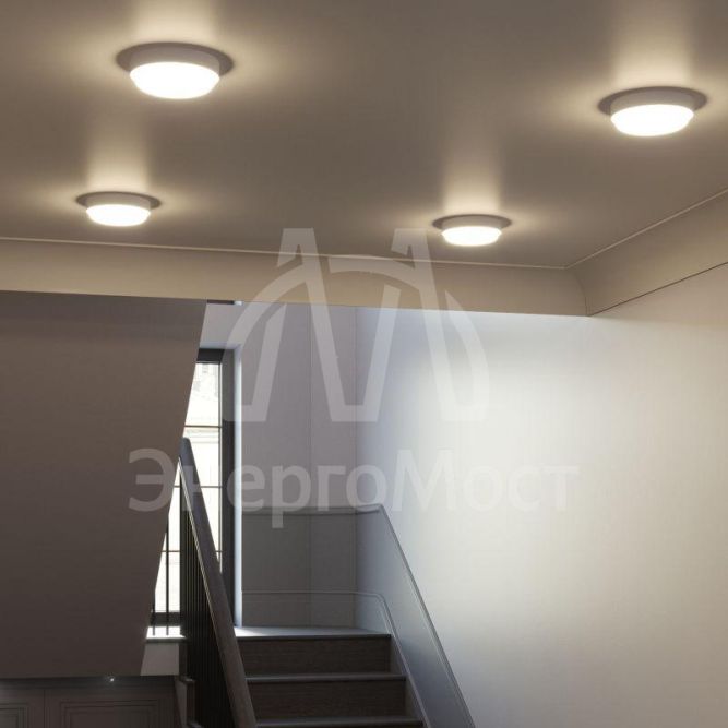 Светильник светодиодный 15Вт 4000К IP65 круглый Gauss 141411215